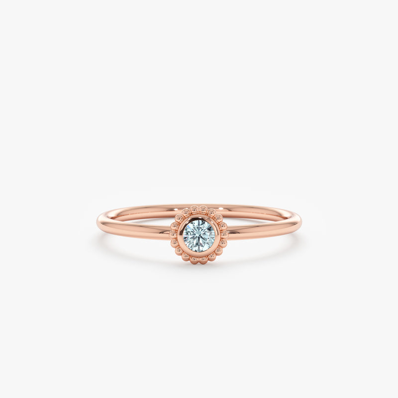 rose gold handmade fine jewel