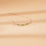 natural green gemstone pendant