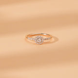april birthstone diamond band