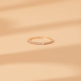 prong set white diamonds