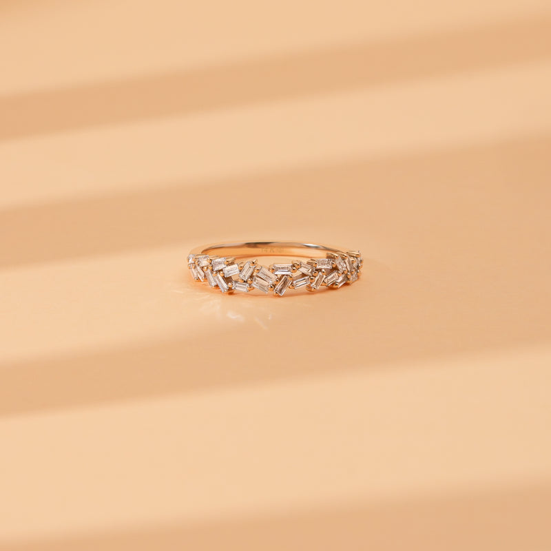 ethically sourced 14k or 18k gold diamond ring