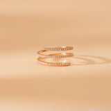 natural diamond gold band