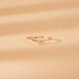 april birthstone white diamond gift