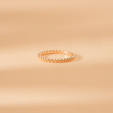 simplistic design bead ring
