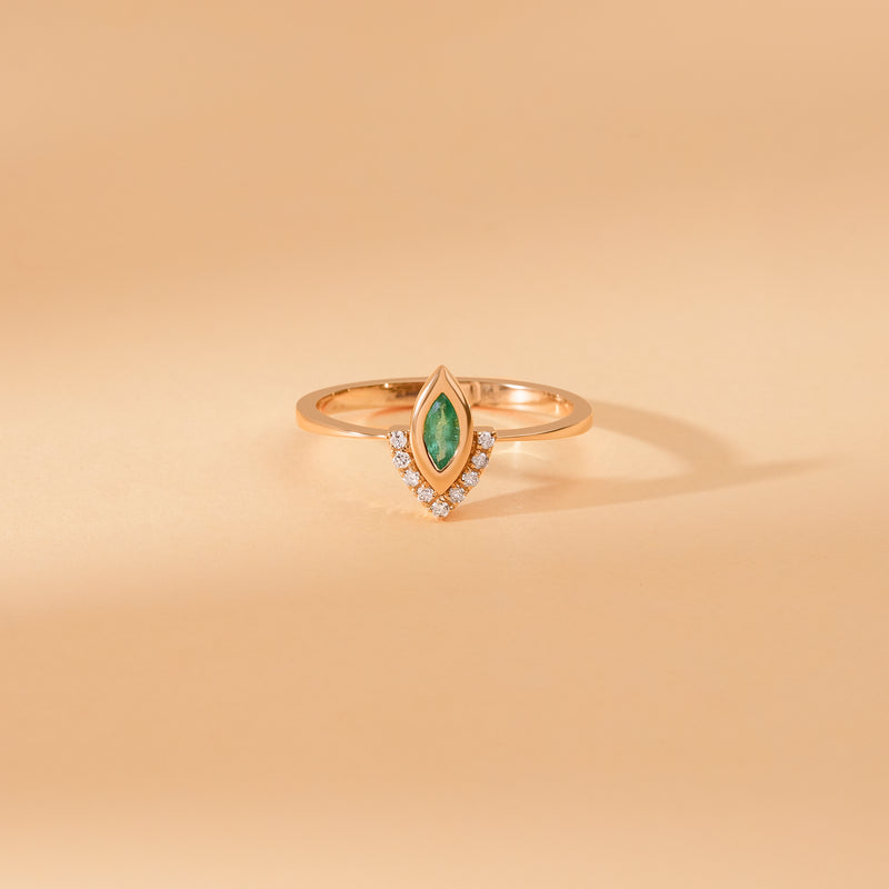 marquise emerald round cut diamond