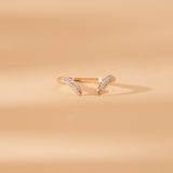 wedding stack open nesting ring