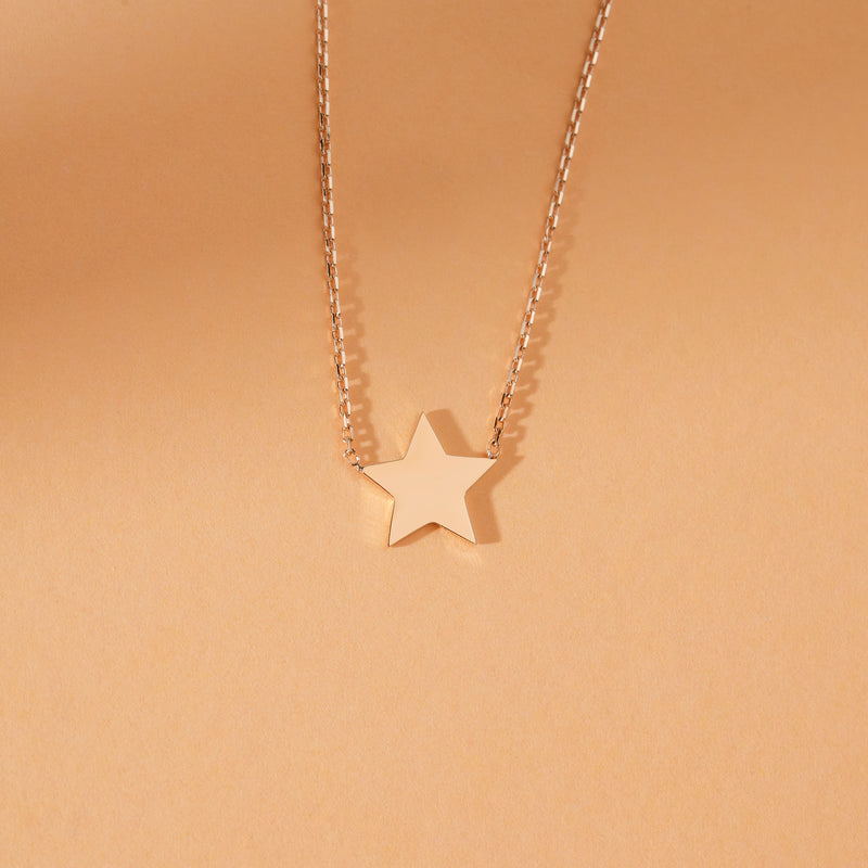 handmade star pendant necklace