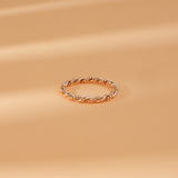Solid Gold Twisted Rope Ring