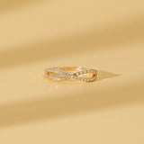 prong set april birthstone band