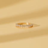 solid gold handmade band