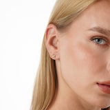 Diamond Floral Stud Earrings, Ophezira