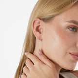 Pearl and Diamond Huggie, Dara