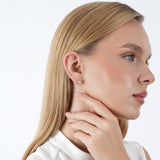 Double Pear Diamond Stud Earrings, Loravienne