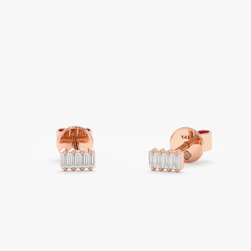 rose gold april birthstone gift for her