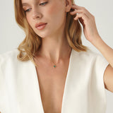 Emerald Clover Necklace, Sorelline