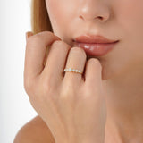 Diamond Graduated Ring, Elu