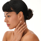 Open Heart Earring Charm, Delphirene