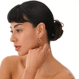 Open Heart Earring Charm, Delphirene