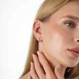 Lab Grown Diamond Huggie Hoop, Nysa