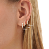 Lab Grown Diamond Huggie Hoop, Nysa