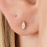 Marquise Lab Grown Diamond Earrings, Brin