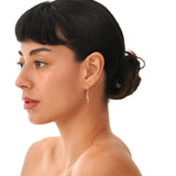 Solid Gold Lightning Bolt Earring Charm, Ysolenara