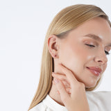 Natural Ruby Marquise Stud Earrings, Evandelle