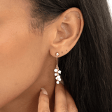 Dangle Pearl Earrings, Perla