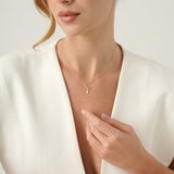 Gold Old English Number Charm, Zephyrella