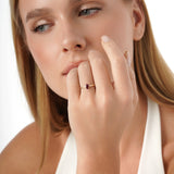 Oval Ruby Ring, Elior