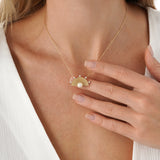 Pearl Pendant Necklace, Zanarelle
