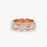 Diamond Croissant Eternity Ring, Rylan