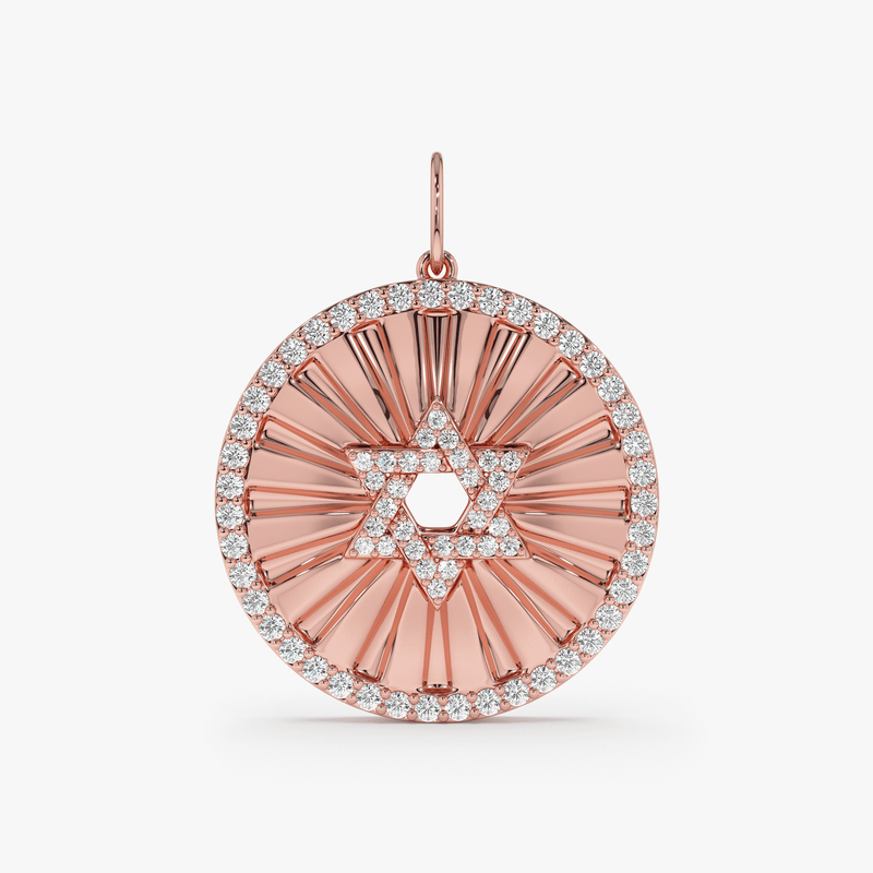 Star of David Diamond Charm, Lior