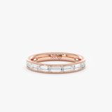 Channel Set Baguette Lab Grown Diamond Ring, Vionnet