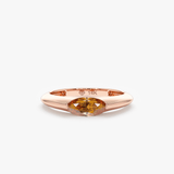 Oval Citrine Signet Ring, Nooriel