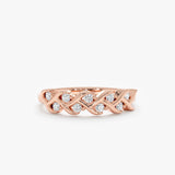 Lab Grown Diamond Criss-Cross Ring, Thalynne