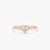 Diamond Cluster Nesting Ring, Azulik