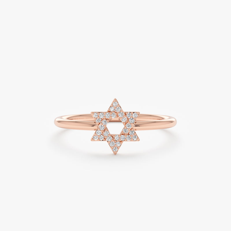Petite Star of David Ring, Bia