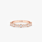 Dainty Bubble Lab Grown Diamond Ring, Myrtis