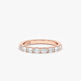 Baguette Lab Grown Diamond Ring, Olivienne