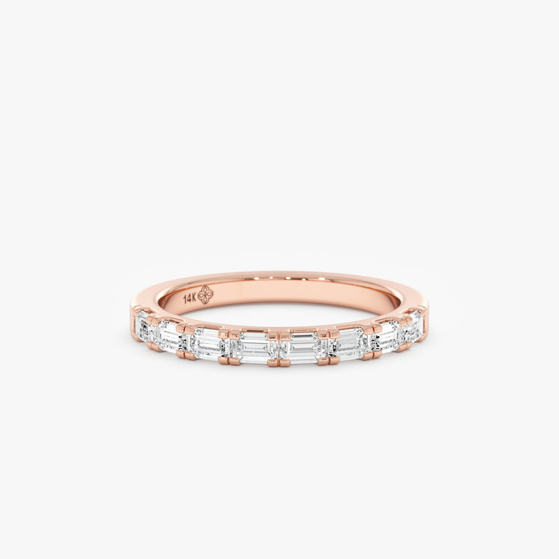 Baguette Lab Grown Diamond Ring, Olivienne