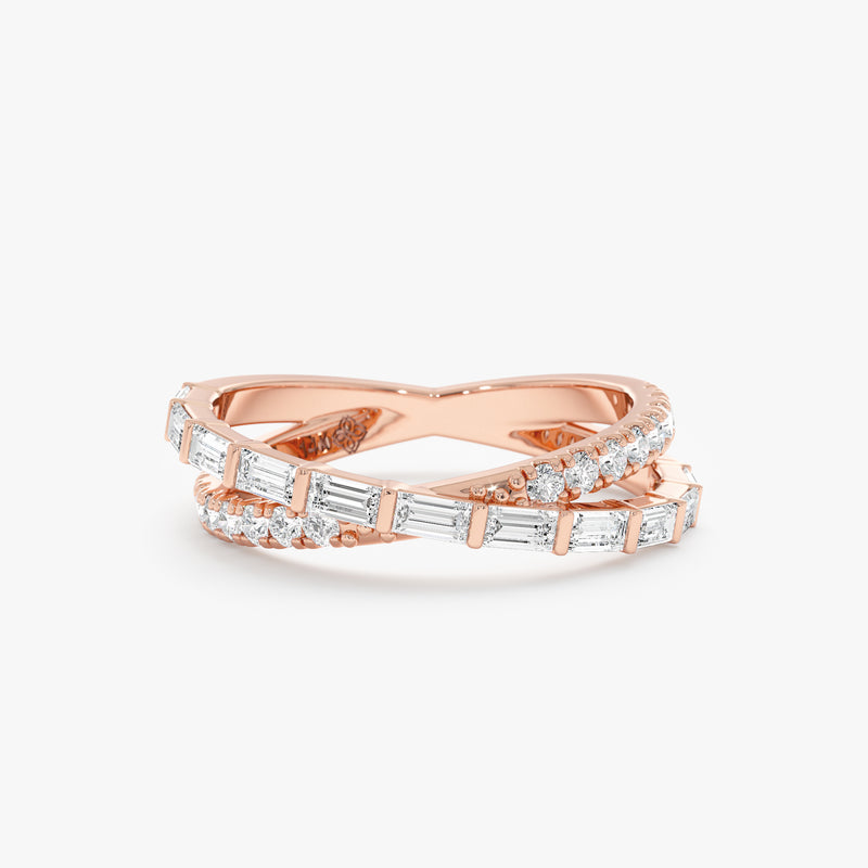 Lab-Grown Diamond X-Ring, Virelline