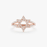 Star of David Diamond Ring, Tirzah