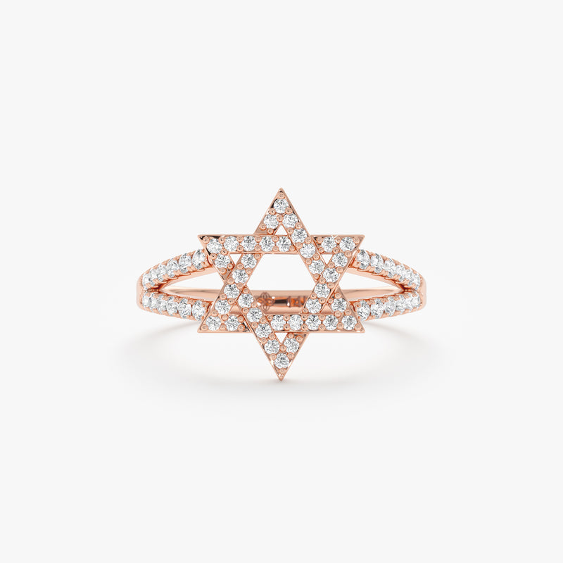 Star of David Diamond Ring, Tirzah