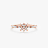 Diamond Starburst Ring, Tyn