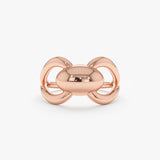 Solid Gold Bow Ring, Izee