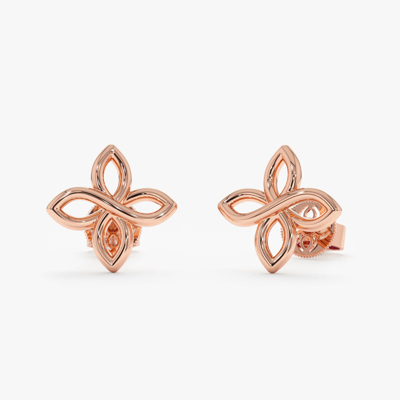 Four Leaf Clover Earrings, Lavinia