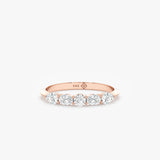 Lab-Grown Diamond Wedding Band, Elif