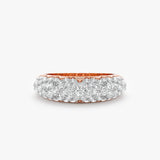 Dome Pavé Lab Grown Diamond Ring, Quilla