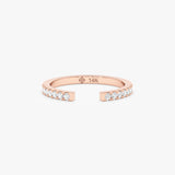 Lab Grown Diamond Cuff Ring, Anouk